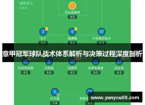 意甲冠军球队战术体系解析与决策过程深度剖析